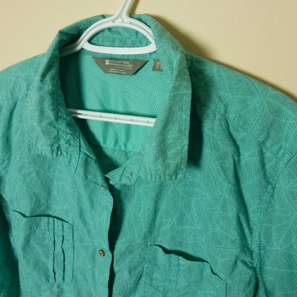 MOUNTAIN WAREHOUSE BUTTON UP FRONT SHORT SLEEVE - Picture 6 of 12